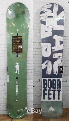 New 2017 Burton Dark Side Boba Fett Mens Snowboard 158 cm Custom Star Wars