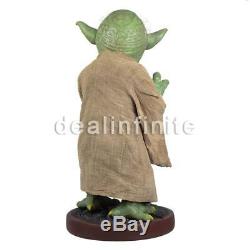 New Custom Star Wars 1/1 Life Size Master Yoda Statue H85CM