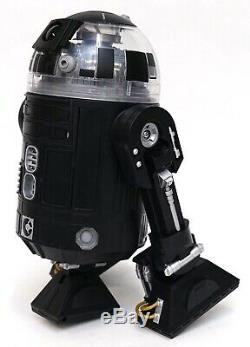 New Disney Star Wars Galaxy's Edge Droid Depot Black Clear Custom R2 Astromech