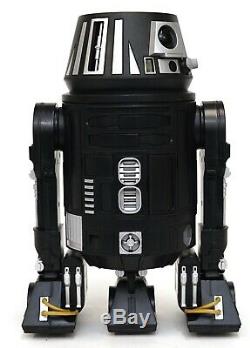 New Disney Star Wars Galaxy's Edge Droid Depot Black Custom R2 Astromech