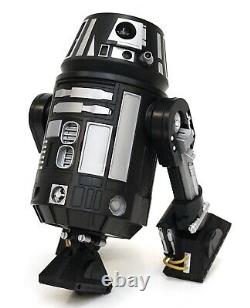 New Disney Star Wars Galaxy's Edge Droid Depot Black Silver Custom R2 Astromech
