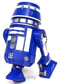 New Disney Star Wars Galaxy's Edge Droid Depot Blue White 2 Custom R2 Astromech