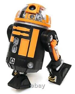 New Disney Star Wars Galaxy's Edge Droid Depot Orange Black Custom R2 Astromech