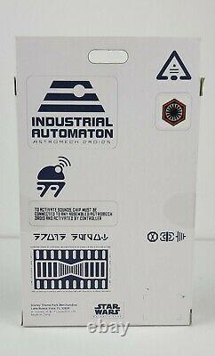 New Disney Star Wars Galaxy's Edge Droid Depot Purple White Custom BB Astromech