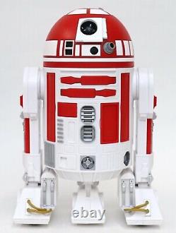 New Disney Star Wars Galaxy's Edge Droid Depot White Red 4 Custom R2 Astromech