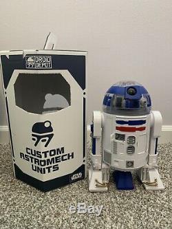 New Disneyland Star Wars Galaxys Edge Custom Astromich Unit Droid R-series R2D2