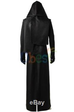 New Star Wars 7 The Force Awakens Kylo Ren Cosplay Costume Custom Made