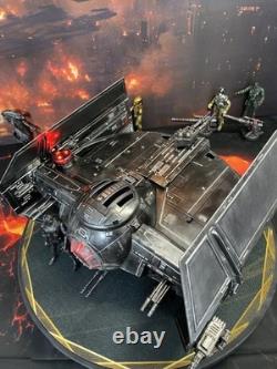 Night Warden Interceptor Marrok Dark Side Hunter Fighter Custom Star Wars