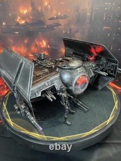 Night Warden Interceptor Marrok Dark Side Hunter Fighter Custom Star Wars