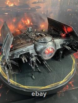 Night Warden Interceptor Marrok Dark Side Hunter Fighter Custom Star Wars