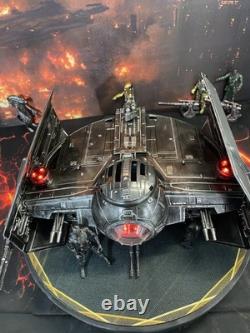 Night Warden Interceptor Marrok Dark Side Hunter Fighter Custom Star Wars