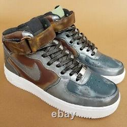 Nike Air Force 1'07 Mid Men's size 9 The Mandalorian Beskar Custom