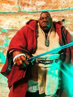 Notorious J E D I Custom Star Wars Biggie Smalls Obi Wan Jedi Mezco 9 figure