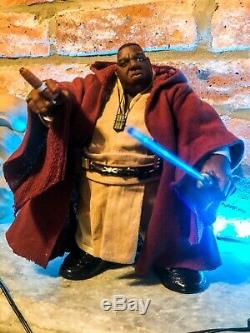 Notorious J E D I Custom Star Wars Biggie Smalls Obi Wan Jedi Mezco 9 figure