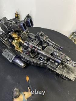 OBSIDIAN WRAITH Snowspeeder Custom Star Wars 3.75 vintage Kenner collectible