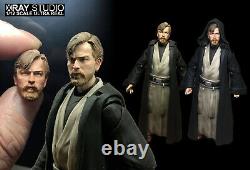 Obi Wan Kenobi Head For Bandai Sh Figuarts Action Figures Star Wars