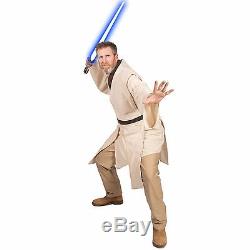 Obi-Wan Kenobi Jedi Costume Hallowen adult Star Wars Padawan Custom Cotton Robe