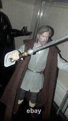 Obi-wan Kenobi series finale figure set with Darth Vader hot toys inspired custom