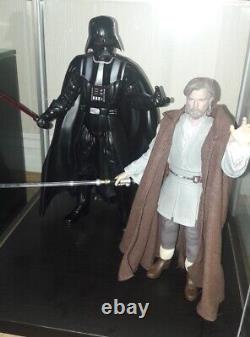 Obi-wan Kenobi series finale figure set with Darth Vader hot toys inspired custom
