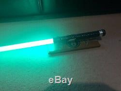 One Replicas Custom Star Wars Qui-Gon Jinn Lightsaber Tri-Cree GGW NBV4