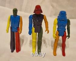 Original Vintage 80's Star Wars figures (used and customized)