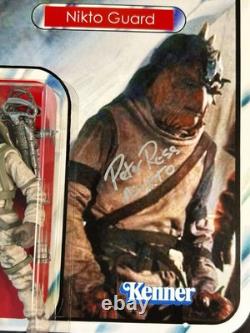 PETER ROSS Signed Nikto Guard Autograph Custom Star Wars Figure ROTJ
