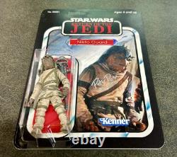 PETER ROSS Signed Nikto Guard Autograph Custom Star Wars Figure ROTJ