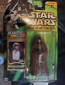 POTF Star Wars George Lucas Jedi Knight Custom Action Figure MOC