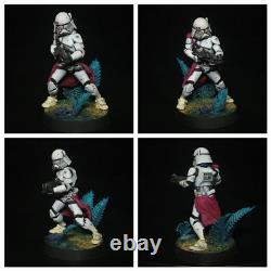 Painted Star Wars Legion Galactic Marines Clone Army Custom Alien Jungle Bases