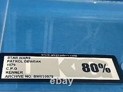 Patrol Dewback Lizard Original Vintage Star Wars Figures Custom Graded Ukg