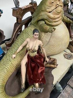 Princess Leia SlaveStar Wars for Sideshow display12 1/6 Custom & BoxLast One