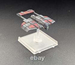 Professionally Painted Star Wars X-Wing Miniature Custom 3D CloakShape fighter