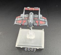 Professionally Painted Star Wars X-Wing Miniature Custom 3D CloakShape fighter