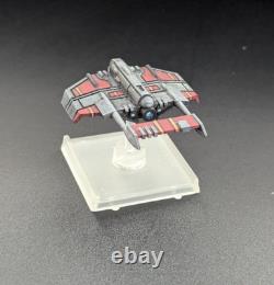 Professionally Painted Star Wars X-Wing Miniature Custom 3D CloakShape fighter