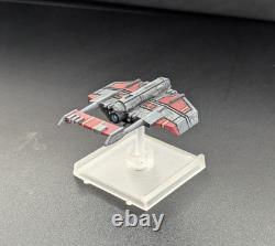 Professionally Painted Star Wars X-Wing Miniature Custom 3D CloakShape fighter