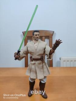 Qui-Gon Jinn Star Wars 1/6 Scale Custom Figure One of the Kind