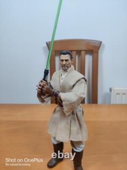 Qui-Gon Jinn Star Wars 1/6 Scale Custom Figure One of the Kind