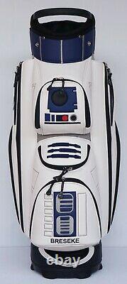 R2d2 Custom Golf Bag Customized Star Wars Droid Cart Bag Personalized Name