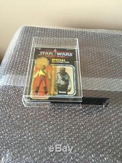 RARE 1984 KENNER STAR WARS POTF BARADA UNPUNCHED Custom Acrylic Case