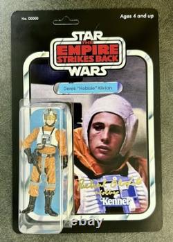 RICHARD OLDFIELD Signed Hobbie Kilvian Autograph Custom Star Wars Figure ESB