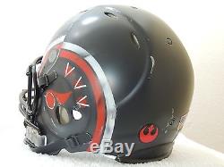 Riddell Revo Star Wars X Wing Fighter Custom Football Helmet Large