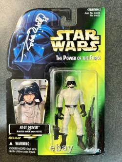 ROBERT WATTS Signed Star Wars AT-ST Driver Autograph POTF2 Custom Figure ROTJ