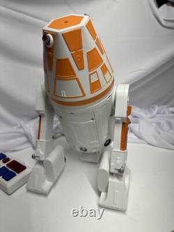 ROBOT Disney Custom Star Wars R2-D2 R4 White Orange Remote Control Droid Depot