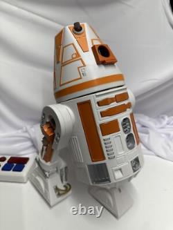 ROBOT Disney Custom Star Wars R2-D2 R4 White Orange Remote Control Droid Depot
