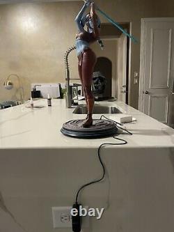 Rare Custom Star Wars 1/4 Scale Premium Format Aayla Secura Statue SOLD OUT