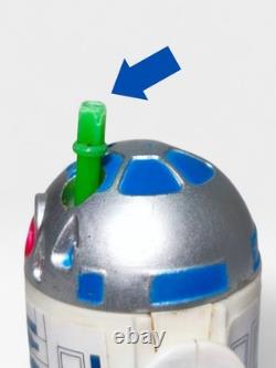 Rare Glasslite R2d2? Original Saber Custom Sticker Star Wars Vintage Figure