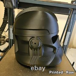 Republic Commander Bly, Clone Trooper Helmet Galactic Armory DIY Painted