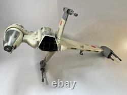 Restored Vintage Kenner Star Wars B-Wing Fighter + Custom Painted Pilot