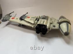 Restored Vintage Kenner Star Wars B-Wing Fighter + Custom Painted Pilot