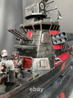Riptide Monitor Imperial River Gunboat Custom Hand-Painted One-Off Star Wars
